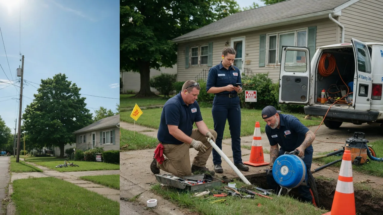 Sewer Line Repair in Saint Paul, IN near me